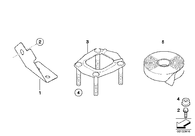 2007 BMW X3 Fittings Wiring Harness Transmission Diagram