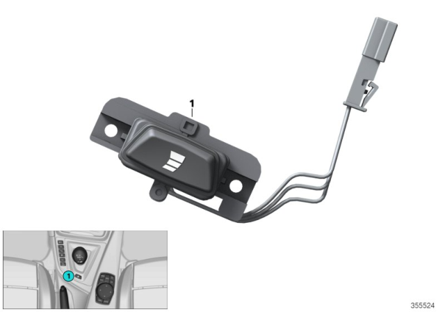 2019 BMW M4 Button, Drive logic Diagram