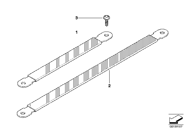 2007 BMW 328i Earth Cable Diagram