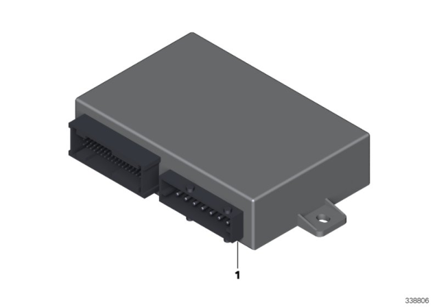 2016 BMW X3 Control Unit Security Basis Diagram