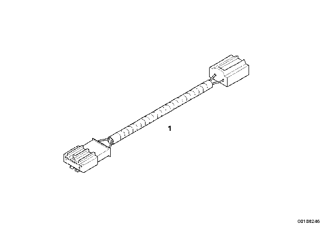 2008 BMW 335i Conversion, Rear Lights LCI Diagram