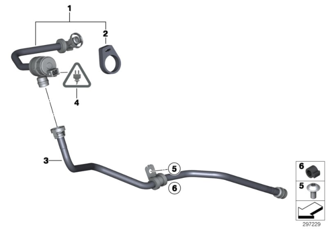 2012 BMW Z4 Fuel Tank Breather Valve Diagram