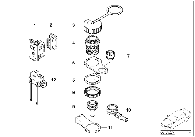 2017 BMW X5 Diagnosis Plug Diagram