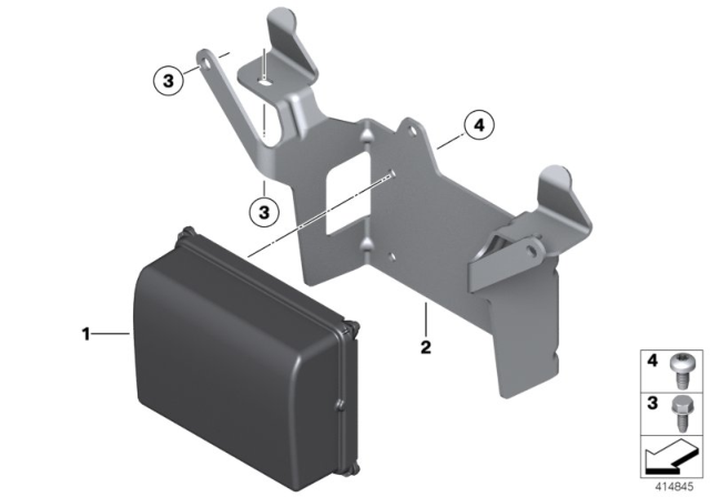 2014 BMW X5 Acc-Sensor Diagram