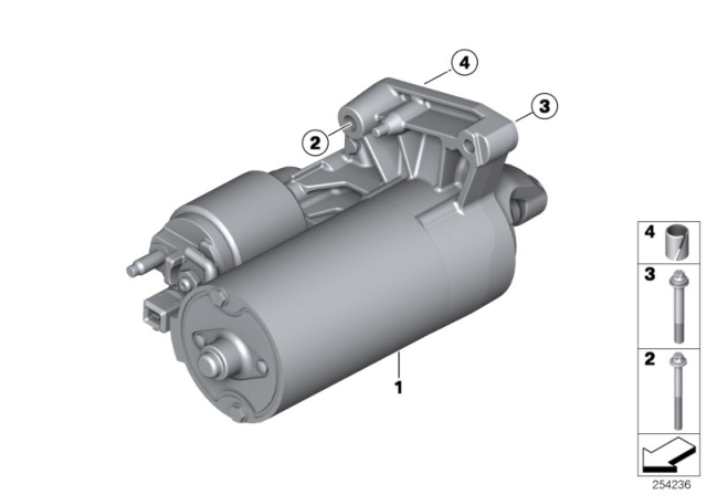 2016 BMW X3 Starter Diagram