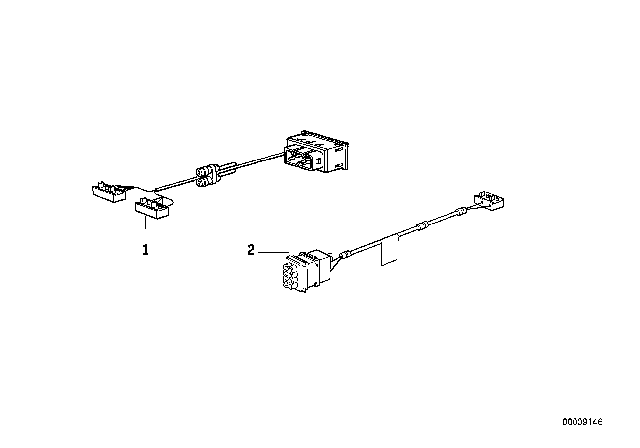 1995 BMW 530i Loudspeaker Diagram