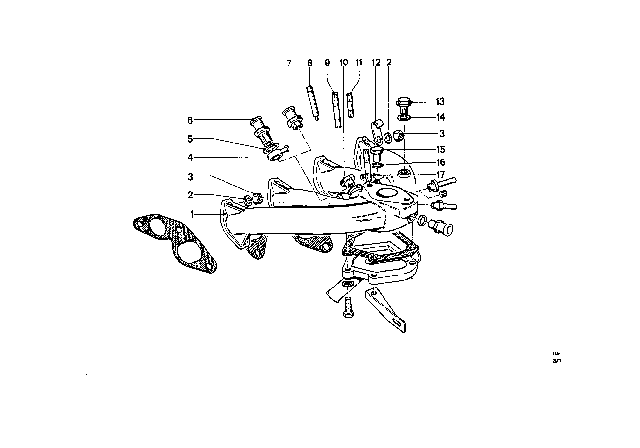 1969 BMW 2000 Intake Manifold Diagram 2