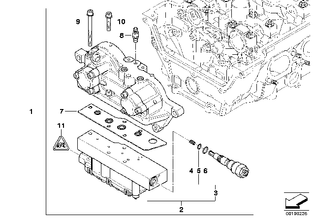 2006 BMW M3 Cylinder Head Vanos Diagram