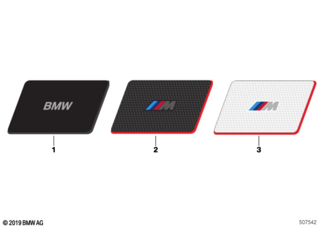 2020 BMW M8 Key Card Diagram 2