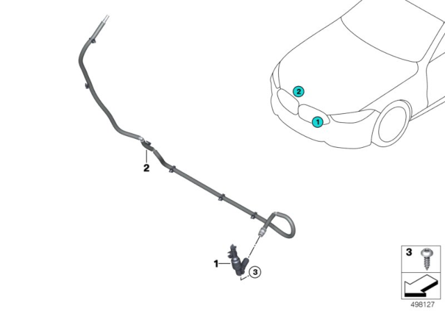 2020 BMW M8 NOZZLE NIVI Diagram for 61677954565