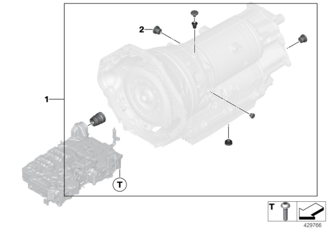 2020 BMW M8 Small Parts (GA8HP76X) Diagram