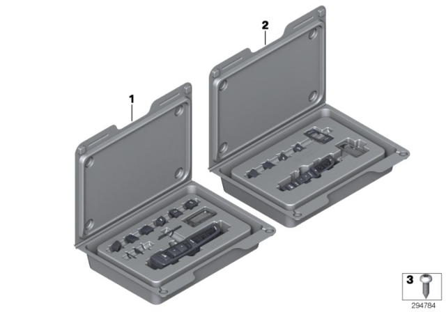 2017 BMW X3 Display 'Normal' Diagram for 61319267905