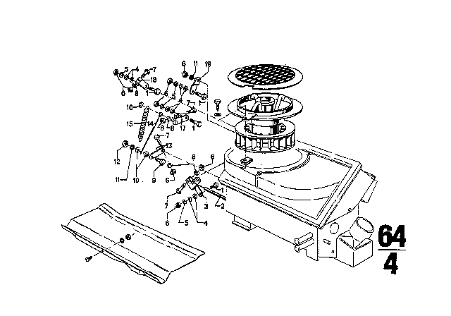 1971 BMW 3.0CS Heater Diagram 4