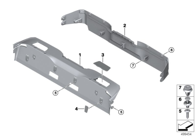 2020 BMW M850i xDrive Rollover Protection System Diagram