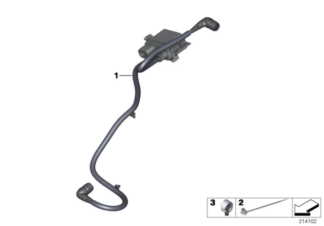 2011 BMW X6 Power Distribution Box Diagram for 12437586767