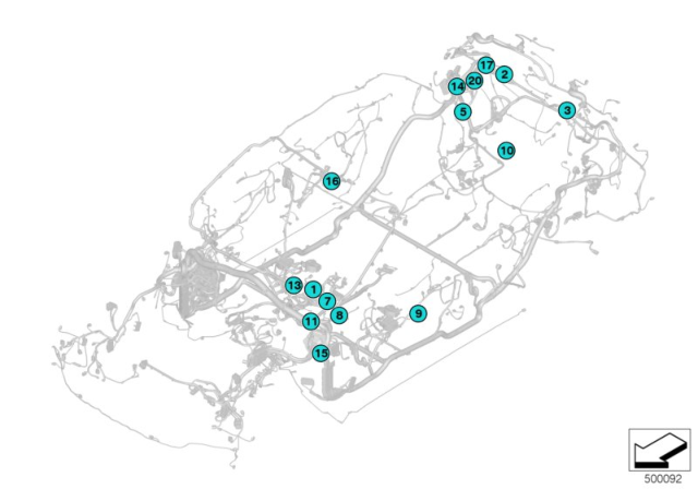 2020 BMW X6 Plug Connection Diagram 1