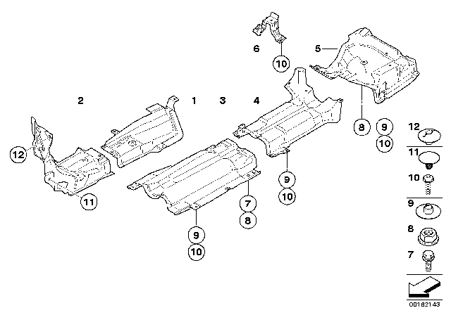 2010 BMW M3 Heat Insulation Diagram 2