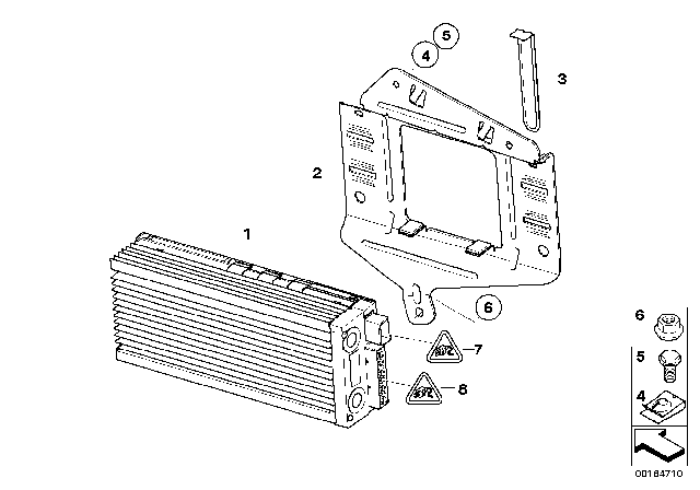 2011 BMW 128i Amplifier Diagram 1