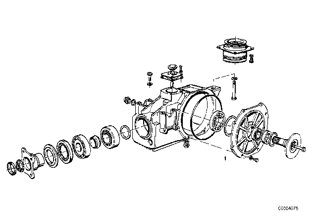 1978 BMW 630CSi Shim, Output Diagram