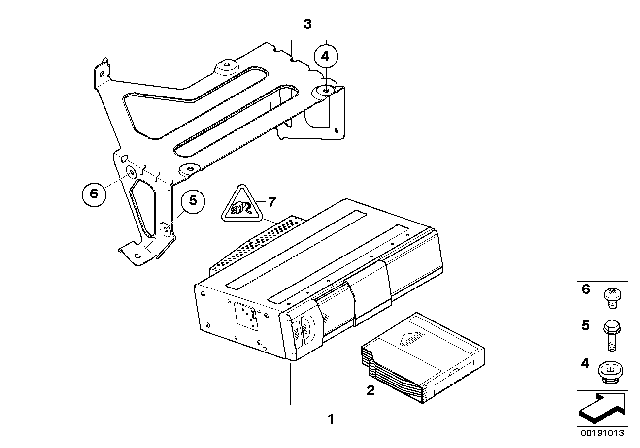 2010 BMW 128i CD Changer Diagram