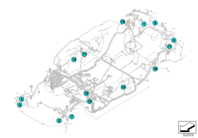 2020 BMW 740i Plug Connection Diagram 22