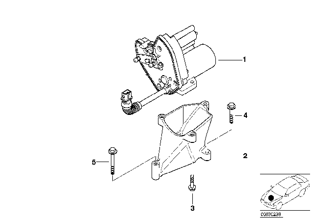 2003 BMW Z8 Throttle Actuator Diagram for 12727831246