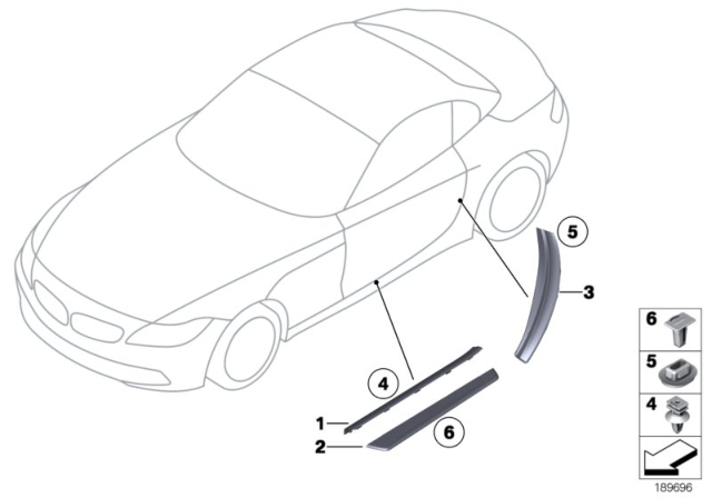 2014 BMW Z4 Cover, Entrance Diagram