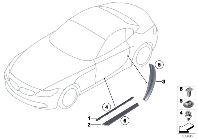 2016 BMW Z4 Cover, Entrance Diagram