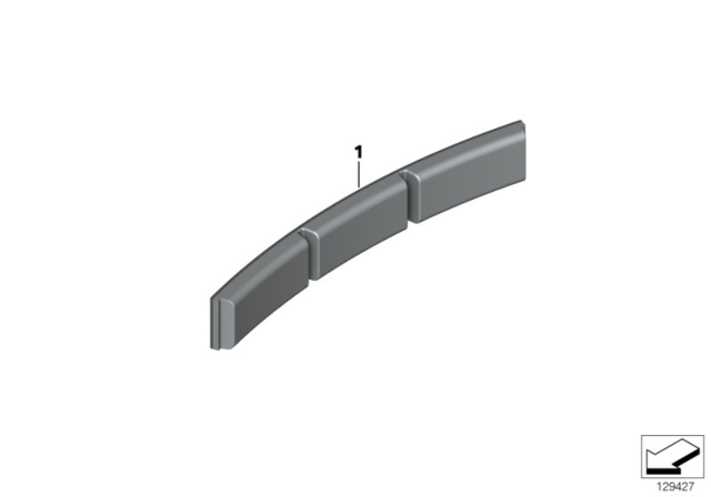 2011 BMW X5 Balance Weight Diagram