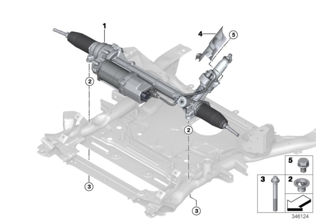 2016 BMW X6 Electrical Steering Diagram