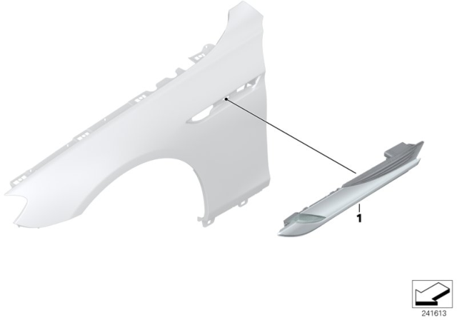 2013 BMW 640i Additional Turn Indicator Lamp Diagram