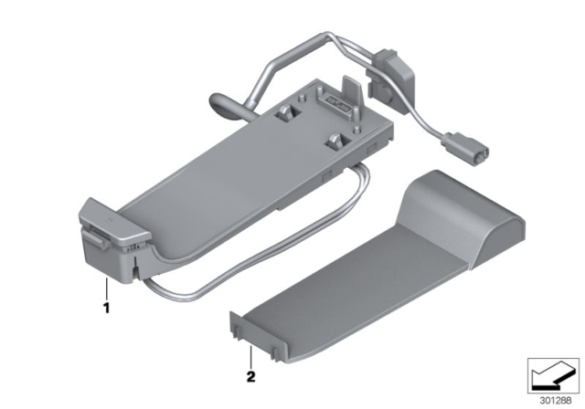 2016 BMW 328i Base Plate Diagram