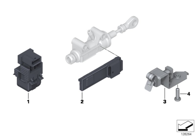 2013 BMW 640i Brake And Clutch Switch Diagram