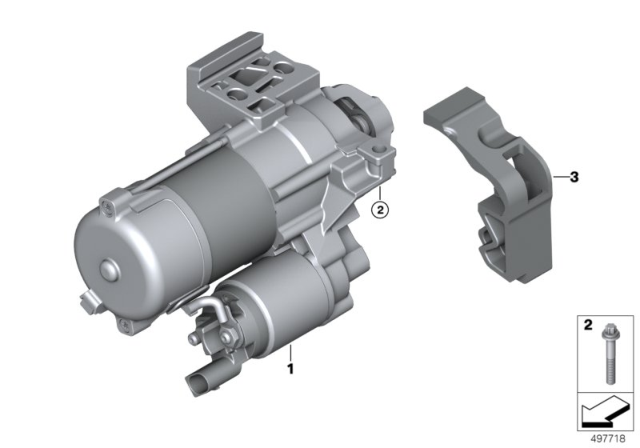 2020 BMW Z4 Starter Diagram