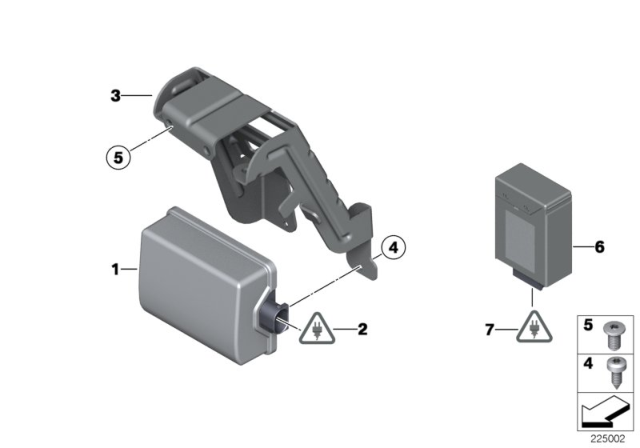 2011 BMW X6 Acc-Sensor Diagram