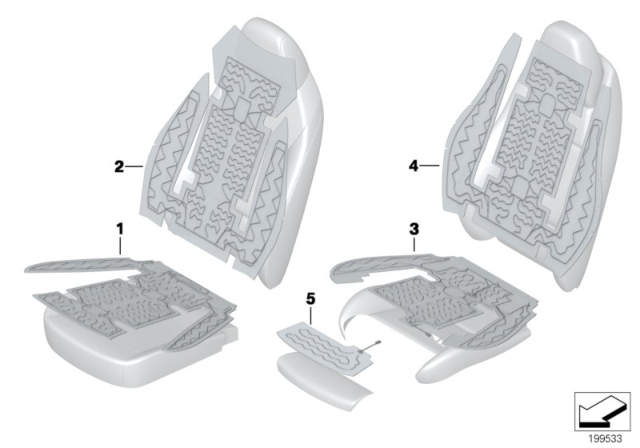 2015 BMW Z4 Electric Parts For Seat Heating Diagram