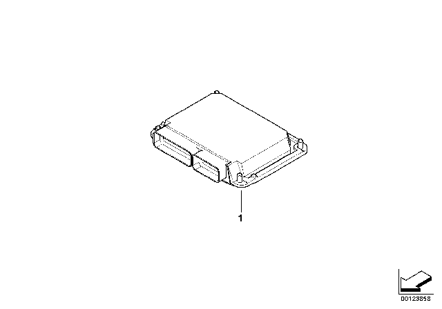 2003 BMW 760Li Control Unit, Direct Injection Diagram