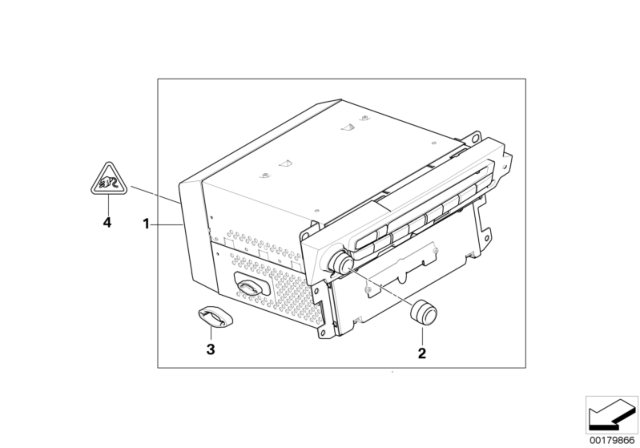 2008 BMW M6 Car Infotainment Computer Diagram