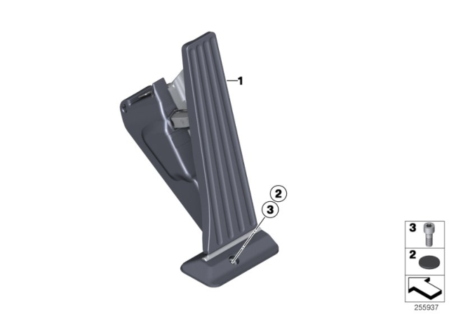 2015 BMW 428i xDrive Acceleration / Accelerator Pedal Module Diagram