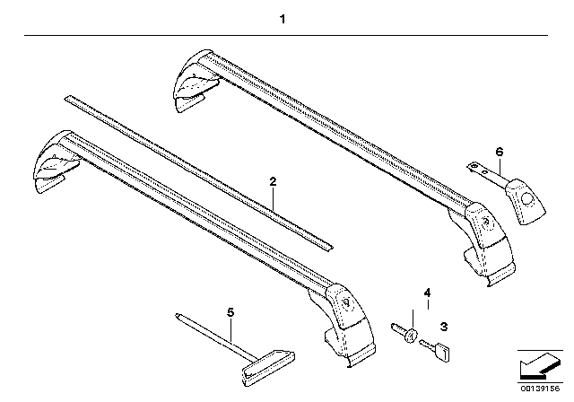 2009 BMW 535i Base Support System Diagram