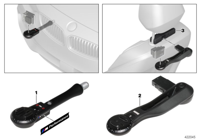 2009 BMW 328i BMW Action - Cam Bracket Diagram 1