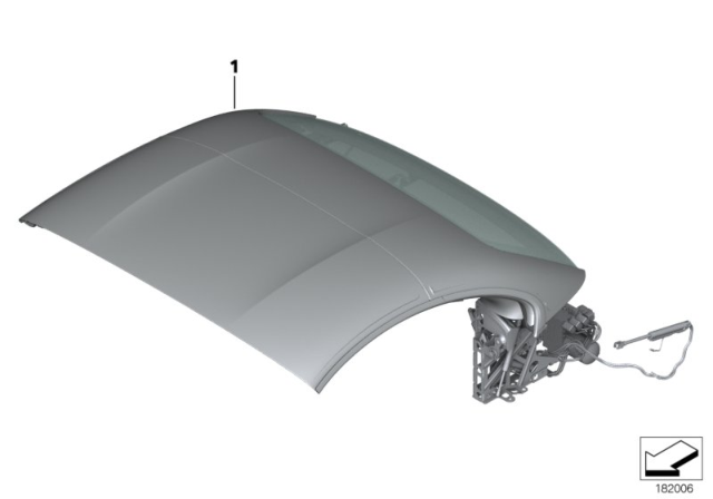 2013 BMW Z4 Hardtop, Retractable Diagram