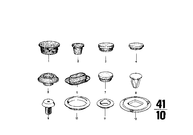 1973 BMW 2002tii Cover Diagram