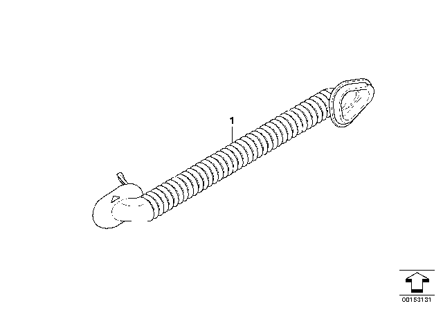 2012 BMW M3 Rubber Grommet, Trunk Lid Diagram for 61136919450