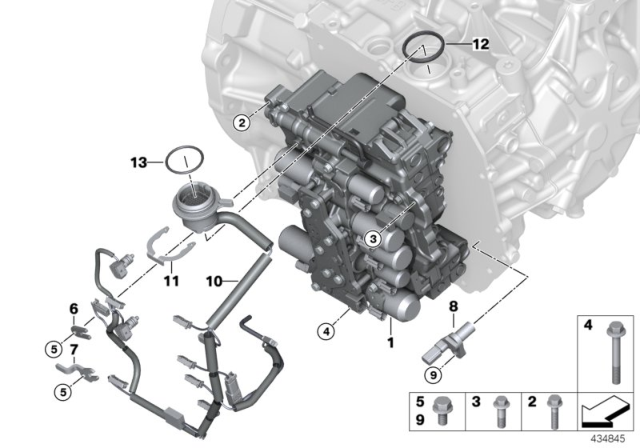 2018 BMW X2 Switching Device & Add-On Parts (GA8F22AW) Diagram