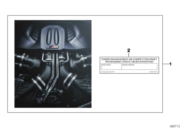 2017 BMW M6 Accessories And Retrofittings Diagram 2