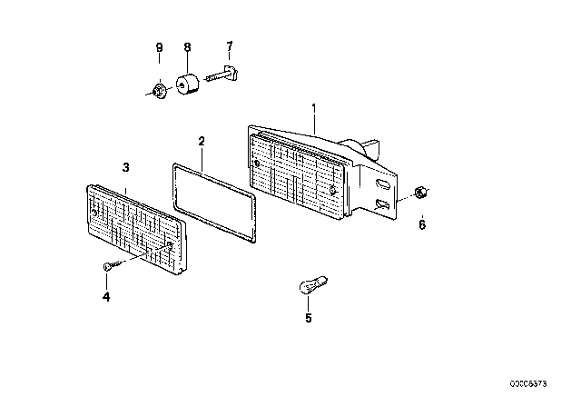 1991 BMW 325i Turn Indicator Diagram