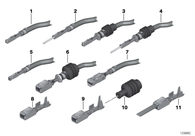 2016 BMW 320i Pin Contacts ELO Diagram