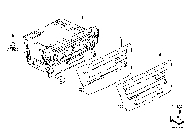 2007 BMW 335i CCC CD Diagram