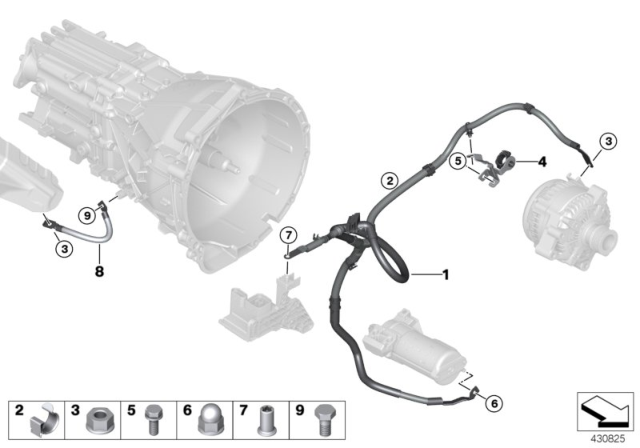 2019 BMW 230i Battery Cable Diagram